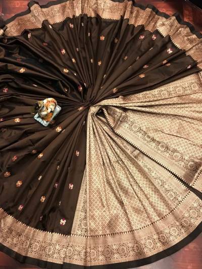 Flora By Nirva Weaving Silk Wedding Saree Collection